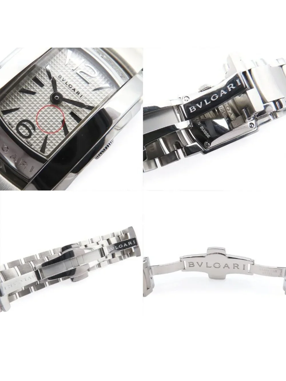 Bvlgari Assioma D White SS Watch Quartz